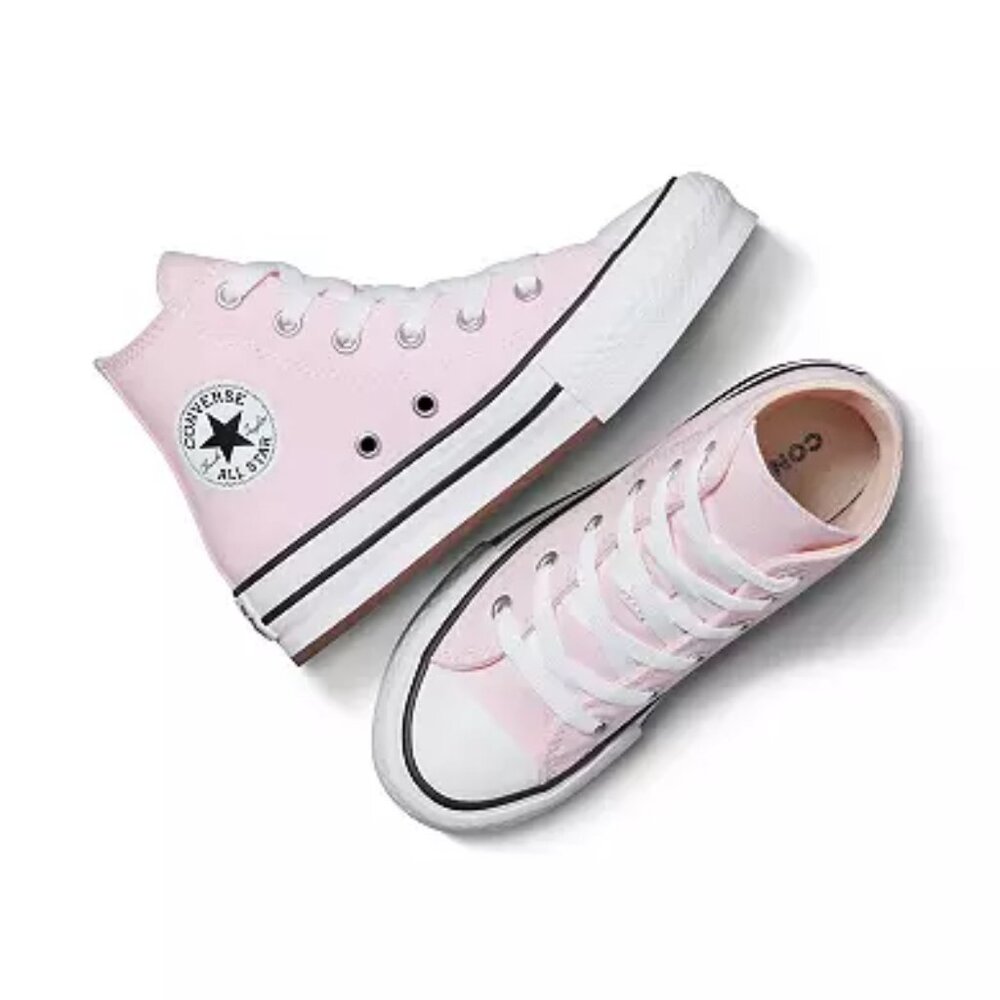 Converse Chuck Taylor All Star Lift Girls High-Top Sneakers, Sugar Berry/White